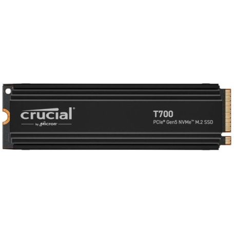 CRUCIAL SSD M.2 PCIe Gen5 NVMe 2TB T700 with heatsink