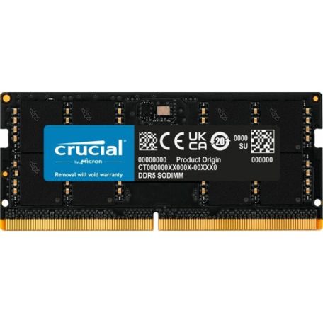 CRUCIAL NB Memória DDR5 32GB 5600MHz CL46 SODIMM