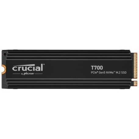 CRUCIAL SSD M.2 PCIe Gen5 NVMe 4TB T700 with heatsink