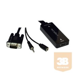 ADA LogiLink CV0058 HDMI - VGA Audio-val átalakító