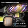 CORSAIR CPU hűtő iCUE LINK H100i RGB AIO (vízhűtés), 2 Ventilátorots, LGA1700 támogatással, fekete