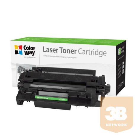 COLORWAY Standard Toner CW-C724M, 6000 oldal, Fekete - Can. 724; HP CE255A (55A)