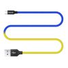 COLORWAY Kábel, USB - Type-C (national) 2.4A 1m blue yellow (CW-CBUC052-BLY)