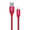 COLORWAY Kábel, USB Apple Lightning 2m 2.4A red (CW-CBUL007-RD)