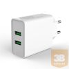 COLORWAY Hálózati töltő, AC Charger 2USB Quick Charge 3.0 (36W) white (CW-CHS017Q-WT)