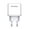 COLORWAY USB töltő adapter, Power Delivery Port PPS USB (Type-C PD + USB QC3.0) (45W) white (CW-CHS042PD-WT)