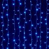 COLORWAY LED szalag, LED garland ColorWay curtain (curtain) 3x3m 300LED 220V blue color