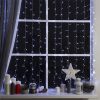 COLORWAY LED szalag, LED garland ColorWay curtain (curtain) 3x3m 300LED 220V cold color