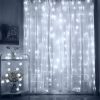 COLORWAY LED szalag, LED garland ColorWay curtain (curtain) 3x3m 300LED 220V cold color