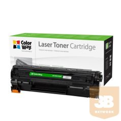   COLORWAY Standard Toner CW-H435/436M, 2000 oldal, Fekete - HP CB435A/CB436A/CE285A; Can. 712/713/725