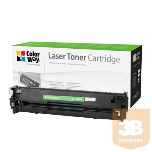 COLORWAY Toner CW-H542UYEU, 1800 oldal, Sárga - HP CB542A (125Y)/CE322A (128Y)/CF212A (131Y); Can. 716Y/731Y