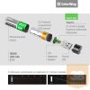 COLORWAY AA elem, CW-UB18650-03 Rechargeable Battery 18650 USB 1200 mAh 3.7V (2pcs.)