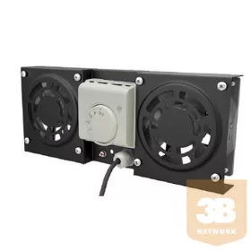   Canovate CWA-9-2002 Ventillátor egység fali rack szekrényhez, 2 egységes + termosztát