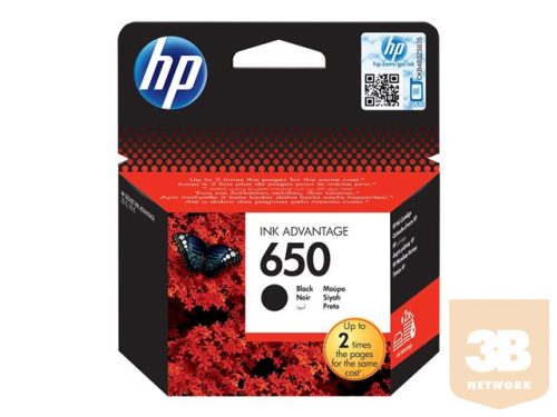 HP  HP 650 black tintapatron