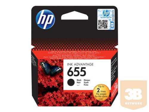 HP  655 black tintapatron