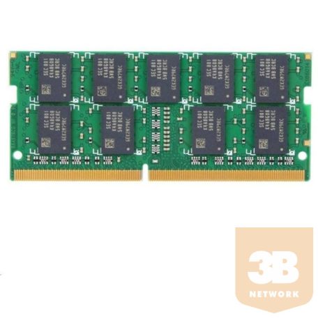 SYNOLOGY NAS Memória 16GB DDR4 ECC RAM, 2666MHz, SODIMM
