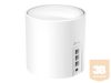 TP-LINK AX3000 Whole Home Mesh Wi-Fi 6 Unit 574Mbps at 2.4GHz + 2402Mbps at 5GHz 2xInternal Antennas 3xGigabit Ports WAN/LAN