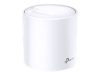 TP-LINK Deco X60 AX3000 Wi-Fi 6 Whole-Home Mesh System 1 unit Quad-core CPU 2x GE RJ45 4x int.antennas MU-MIMO