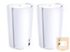 TP-LINK Deco X90 AX6600 Wi-Fi 6 Tri-Band Whole-Home Mesh System 2-pack Quad-core CPU 1x GE 1x 2.5GE RJ45 6x int.antennas MU-MIMO