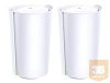 TP-LINK Deco X90 AX6600 Wi-Fi 6 Tri-Band Whole-Home Mesh System 2-pack Quad-core CPU 1x GE 1x 2.5GE RJ45 6x int.antennas MU-MIMO