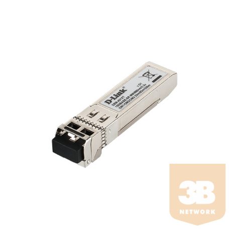 D-LINK Switch SFP+ Modul 10GBase-SR + LC adóvevő, DEM-431XT/10 (10-PACK)