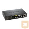 D-Link 5-Port Fast Ethernet PoE Desktop Switch, 1 PoE port max. 15.4 W