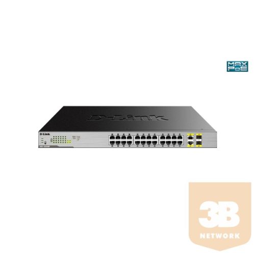 D-Link Switch 24x1000Mbps+4x1000/SFP POE 370watt