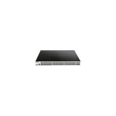   D-LINK Switch 48x1000Mbps (48xPOE) + 4xGigabit kombó SFP Menedzselhető Rackes (Metro), DGS-1210-52MP/ME/E