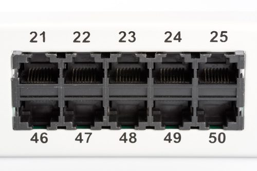 Digitus 19'' CAT3 50-portos ISDN patch panel