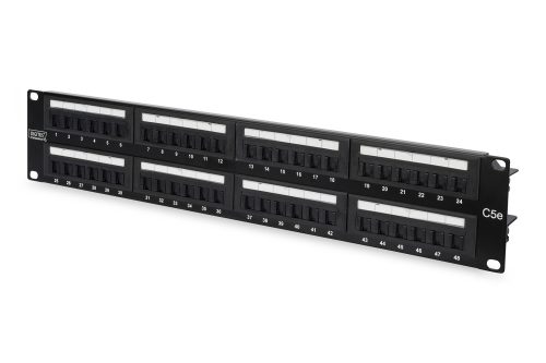 Digitus 19'' CAT5e 48-portos UTP patch panel