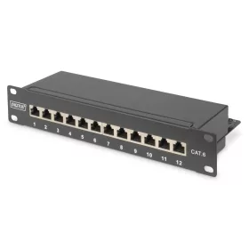 Digitus 10'' CAT6 12-portos FTP patch panel