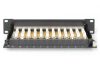 Digitus 10'' CAT6 12-portos FTP patch panel