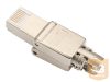 RJ45 Cat.6A FTP csatlakozó AWG 22-27 10GbE PoE+ szerszám nékül szerelhető