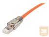 RJ45 Cat.6A FTP csatlakozó AWG 22-27 10GbE PoE+ szerszám nékül szerelhető