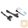 USB DeepCool - FH-10 - 10portos belső hub - DP-F10PWM-HUB