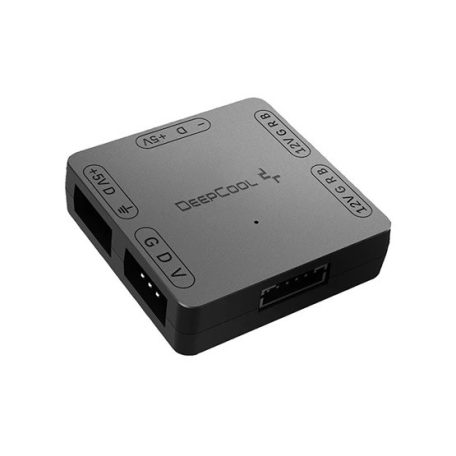 USB DeepCool RGB Convertor - 5V ADD-RGB to 12V RGB transfer hub - DP-FRGB-CHUB5-12V