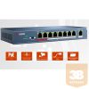 Hikvision Switch PoE - DS-3E0109P-E (8 port 100Mbps, 123W, 1 uplink port, L2)