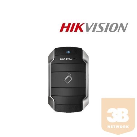 Hikvision DS-K1104M RFID kártyaolvasó, Mifare (13,56MHz), RS-485/WG26/WG34, IP65, IK10, 12VDC