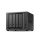 SYNOLOGY NAS 4 Fiókos DS923+ 4x6TB HDD-vel, AMD Ryzen R1600 2x2,6GHz, 4GB DDR4 ECC, 2x1GbE, 2xUSB3.2