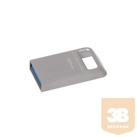 KINGSTON Pendrive 32GB, DT Micro USB 3.1 Gen 1 (USB 3.0), fém (100/15)