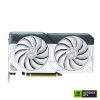 Asus Videokártya - nVidia DUAL-RTX4060TI-8G-WHITE (8192MB, GDDR6, 2565/18000 Mhz, 128bit, HDMI2.1, 3xDP1.4)