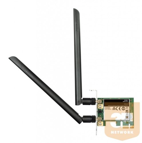 D-Link vezeték nélküli AC1200 DualBand PCIe Adapter