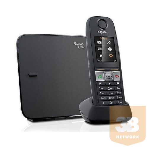 GIGASET ECO DECT Telefon E630 fekete