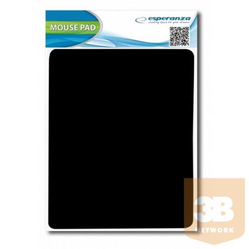 Mousepad Esperanza Textile egérpad - fekete