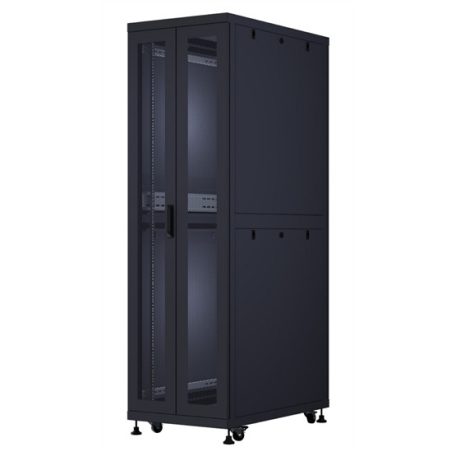 FORMRACK 42U Eco Server 600X1000 19" szerver rack szekrény - RAL9005 fekete