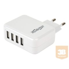   ENERGENIE EG-U4AC-02 4-port Universal USB charger 3.1 A white