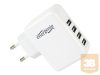 ENERGENIE EG-U4AC-02 4-port Universal USB charger 3.1 A white