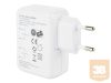 ENERGENIE EG-U4AC-02 4-port Universal USB charger 3.1 A white