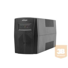   Energenie szünetmentes tápegységUPS, 650 VA ''Basic 650'' UPS, AVR, 2x Shuko, fekete