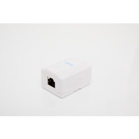 1 portos Cat6 FTP falon kívüli aljzat